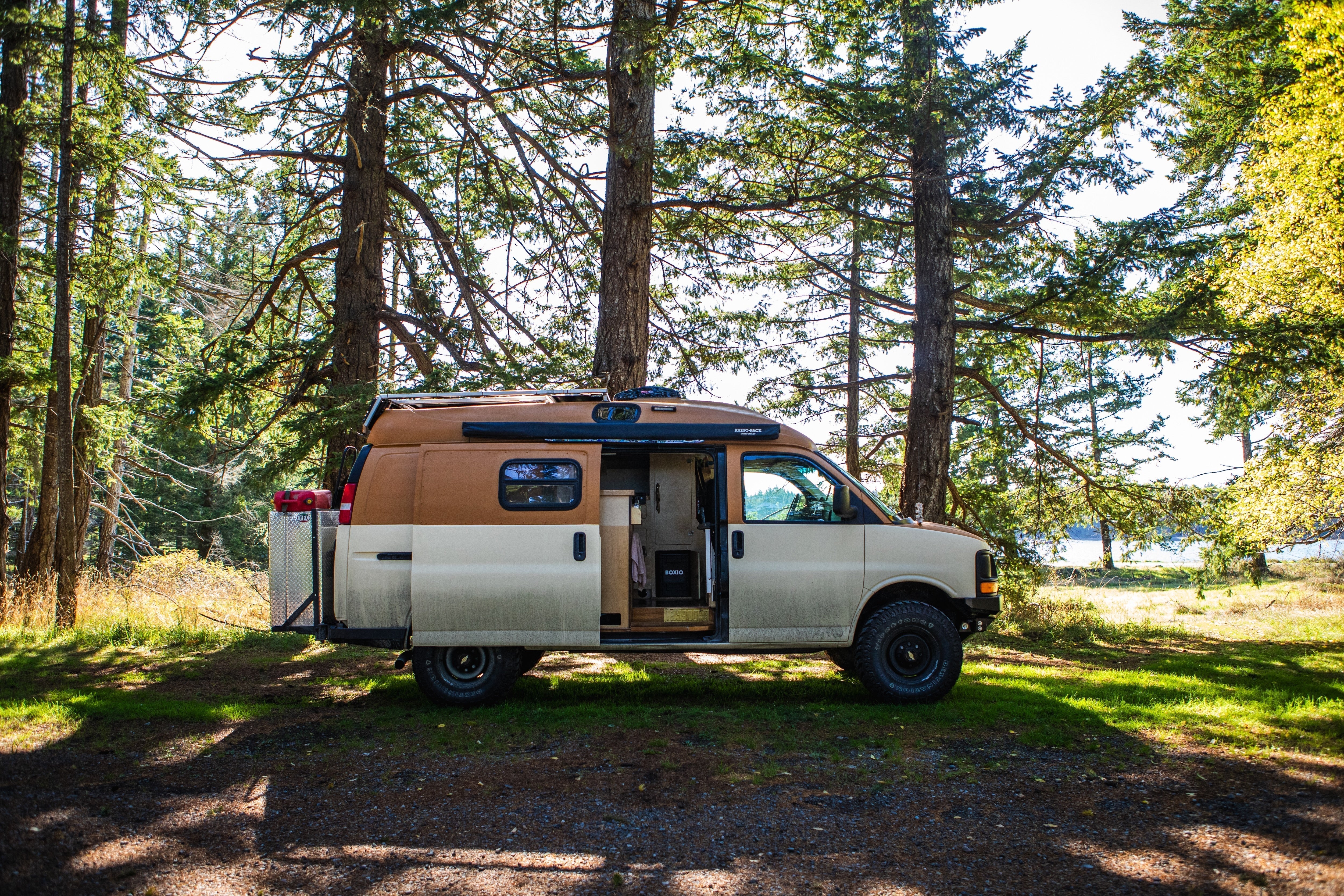 Boxio trenntoilette im Van