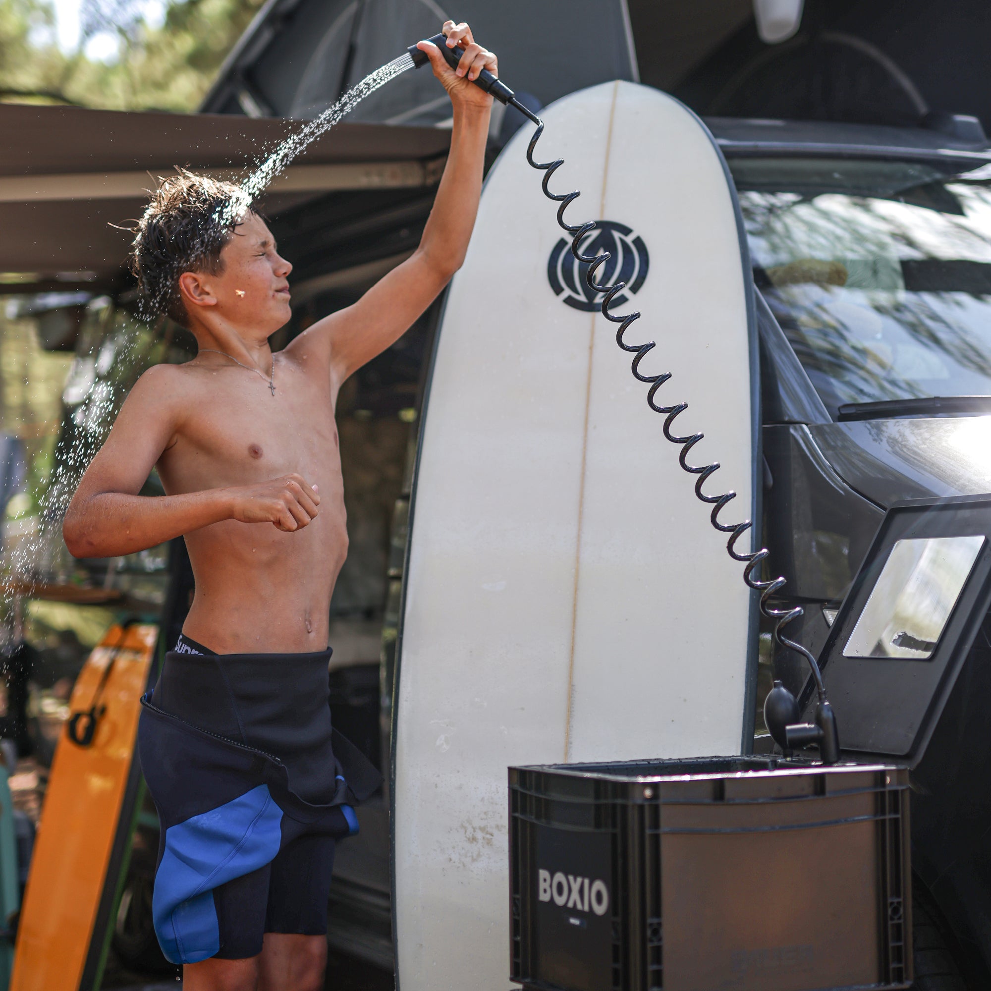 BOXIO SANITARY PLUS | Mobiles Badezimmer mit TENT