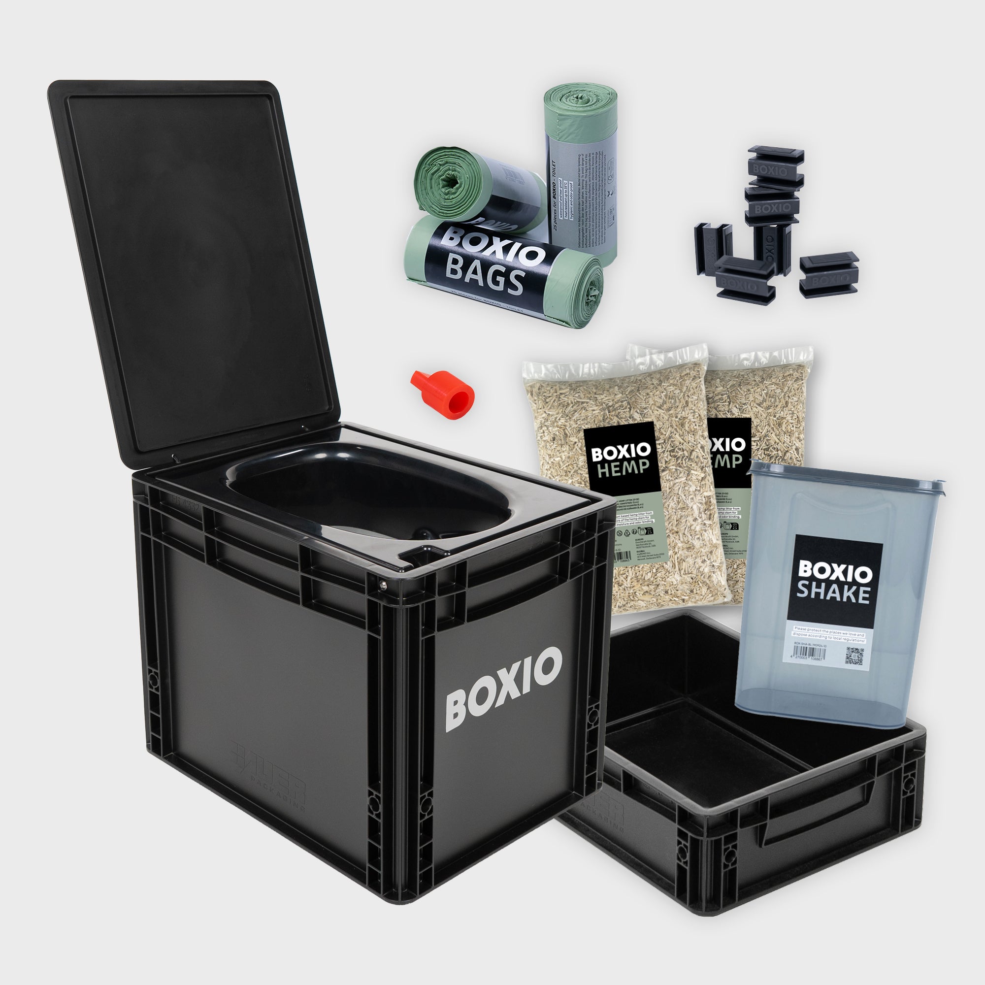 BOXIO TOILET XL Max+ I Separating Toilet Complete Set