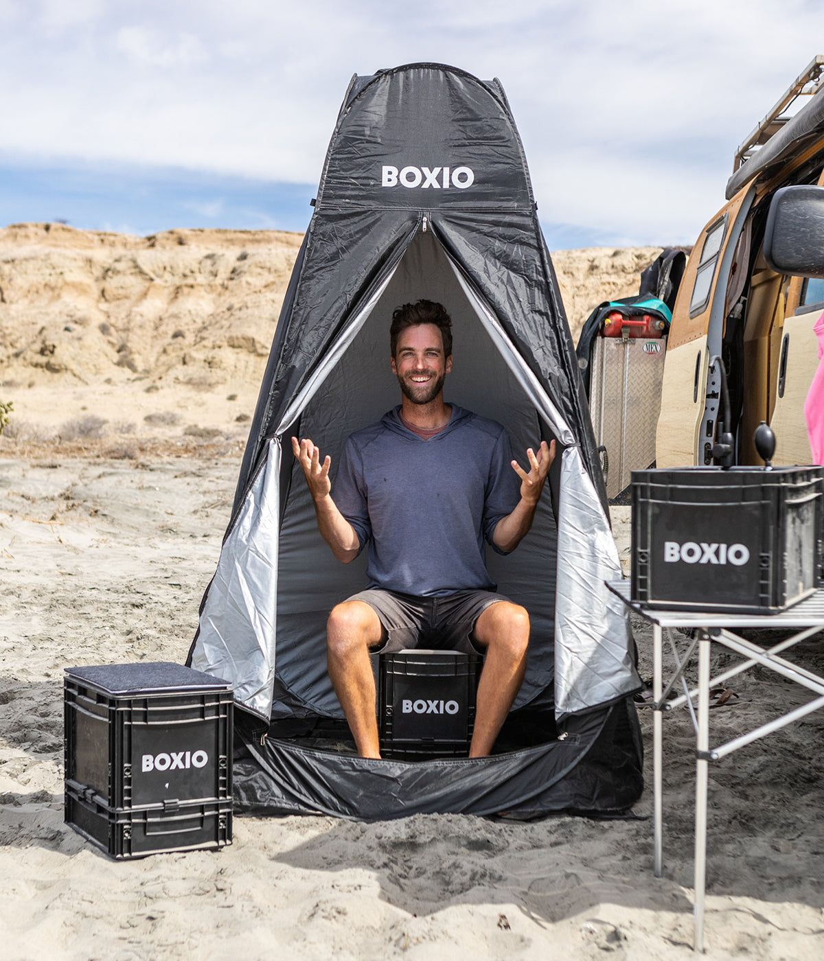 Eurobox Sitzerhöhung mit Trenntoiletten zubehör