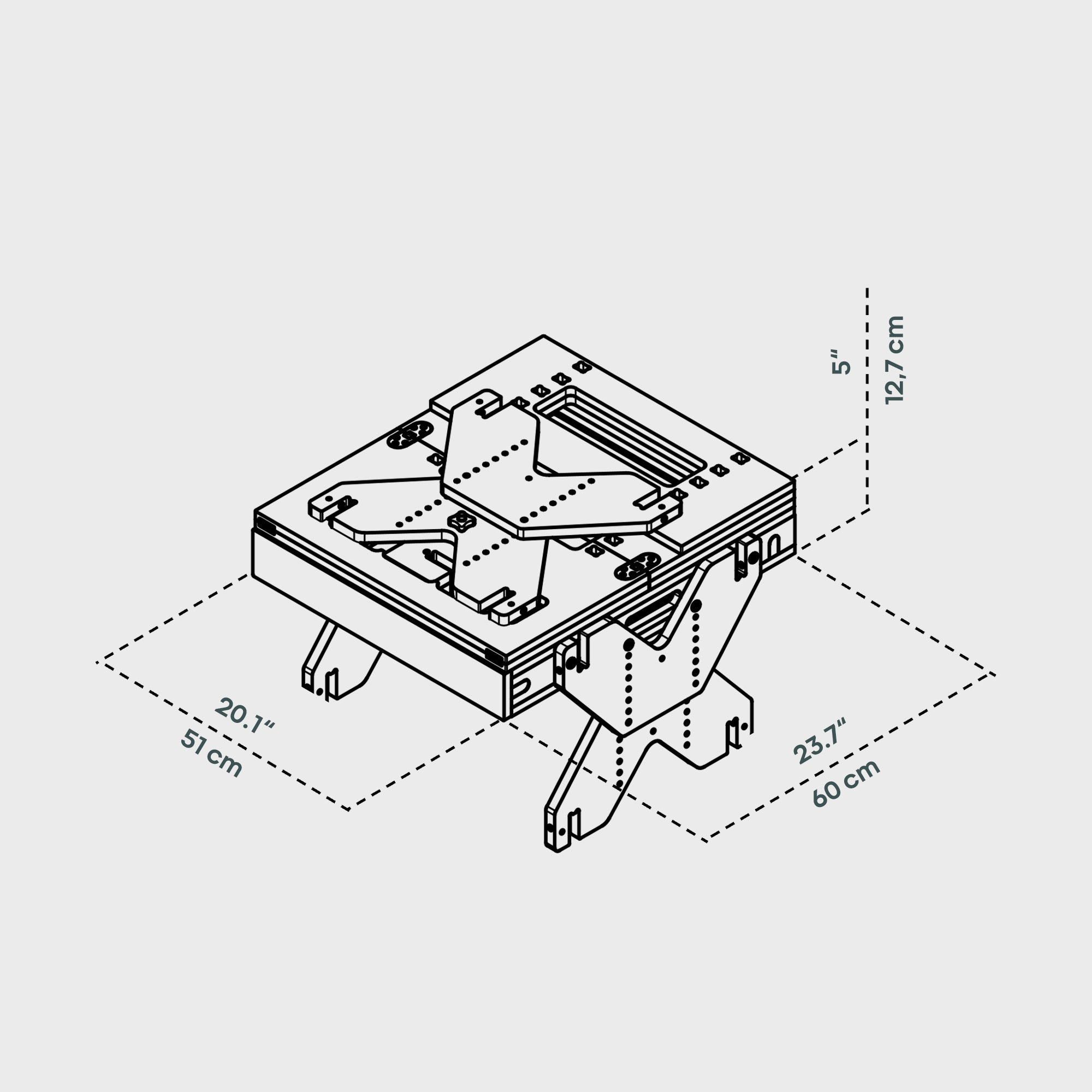 BOXIO RACK BED XS I Modulares Campingbett