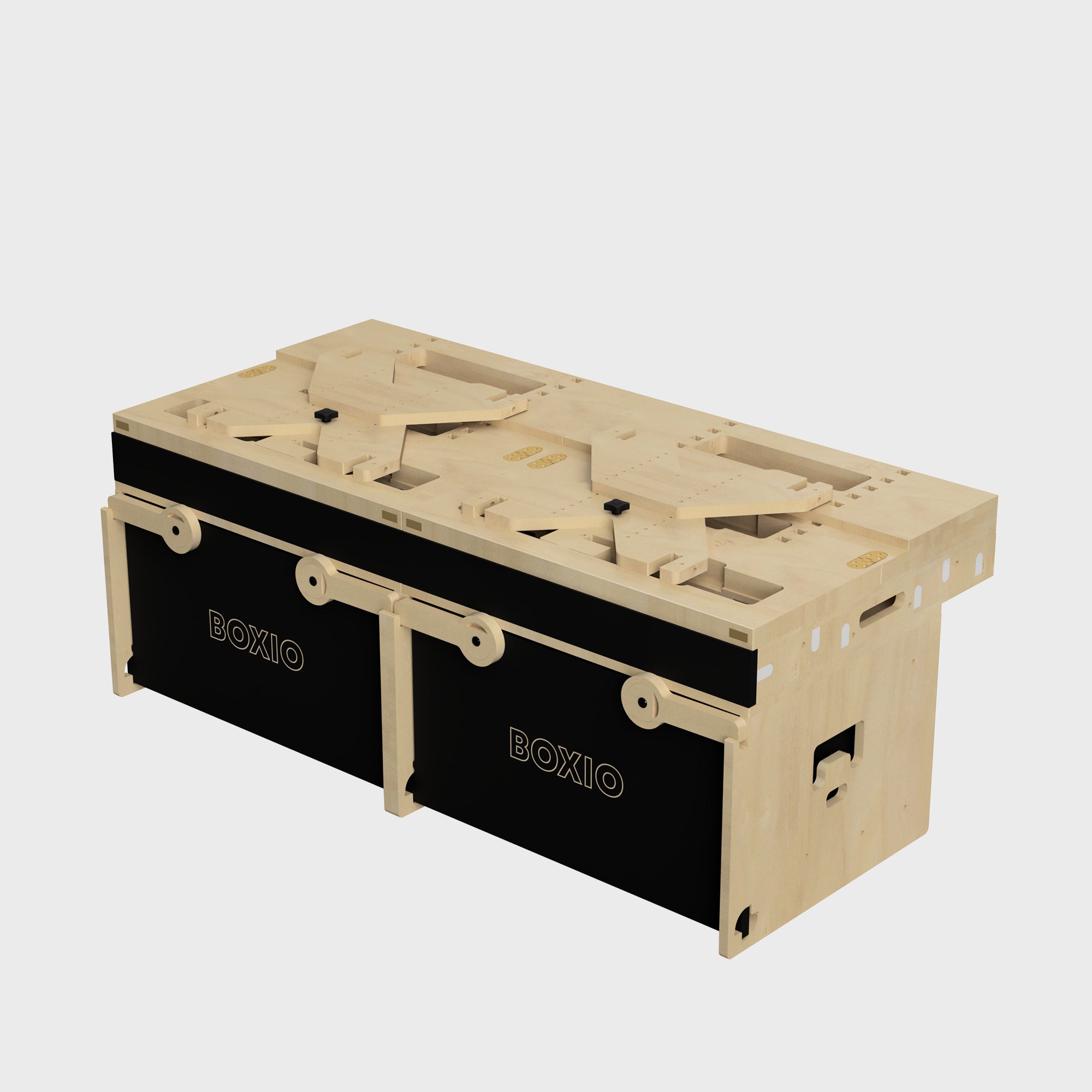 BOXIO RACK BOX + BED BUNDLE XL I Modulare Campingbox