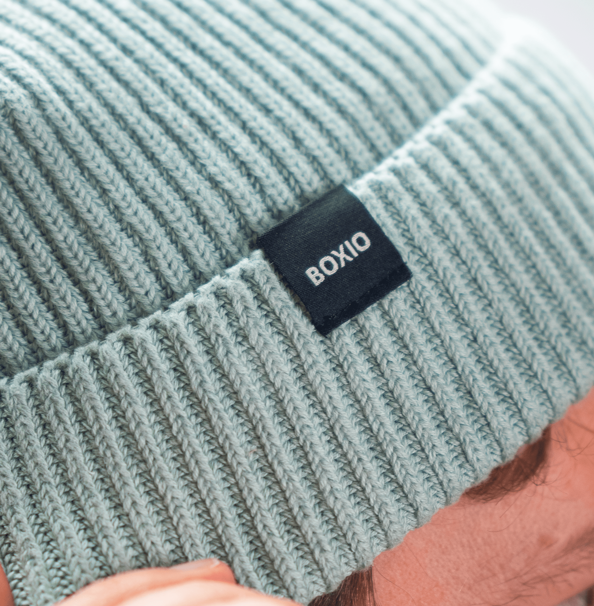 Beanie blau