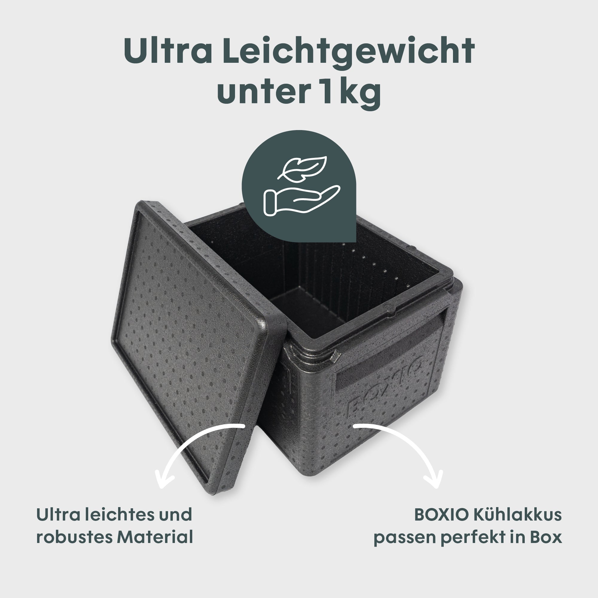 passive Kühlbox ultra leichtgewicht 