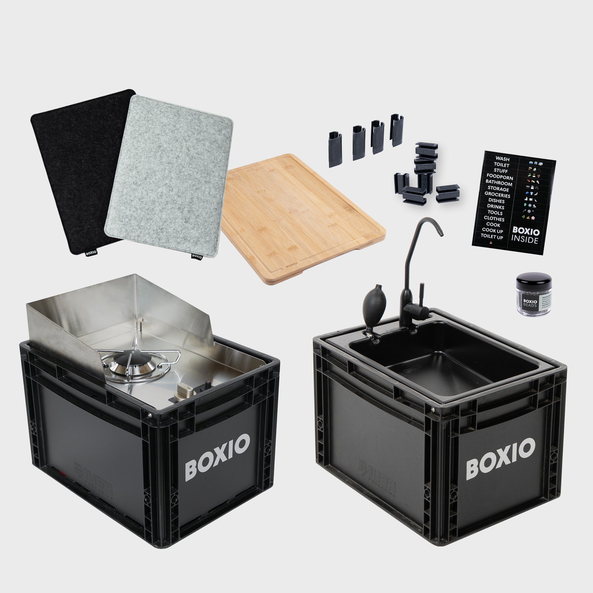 BOXIO KITCHEN LITE I Mobile I compact outdoor kitchen