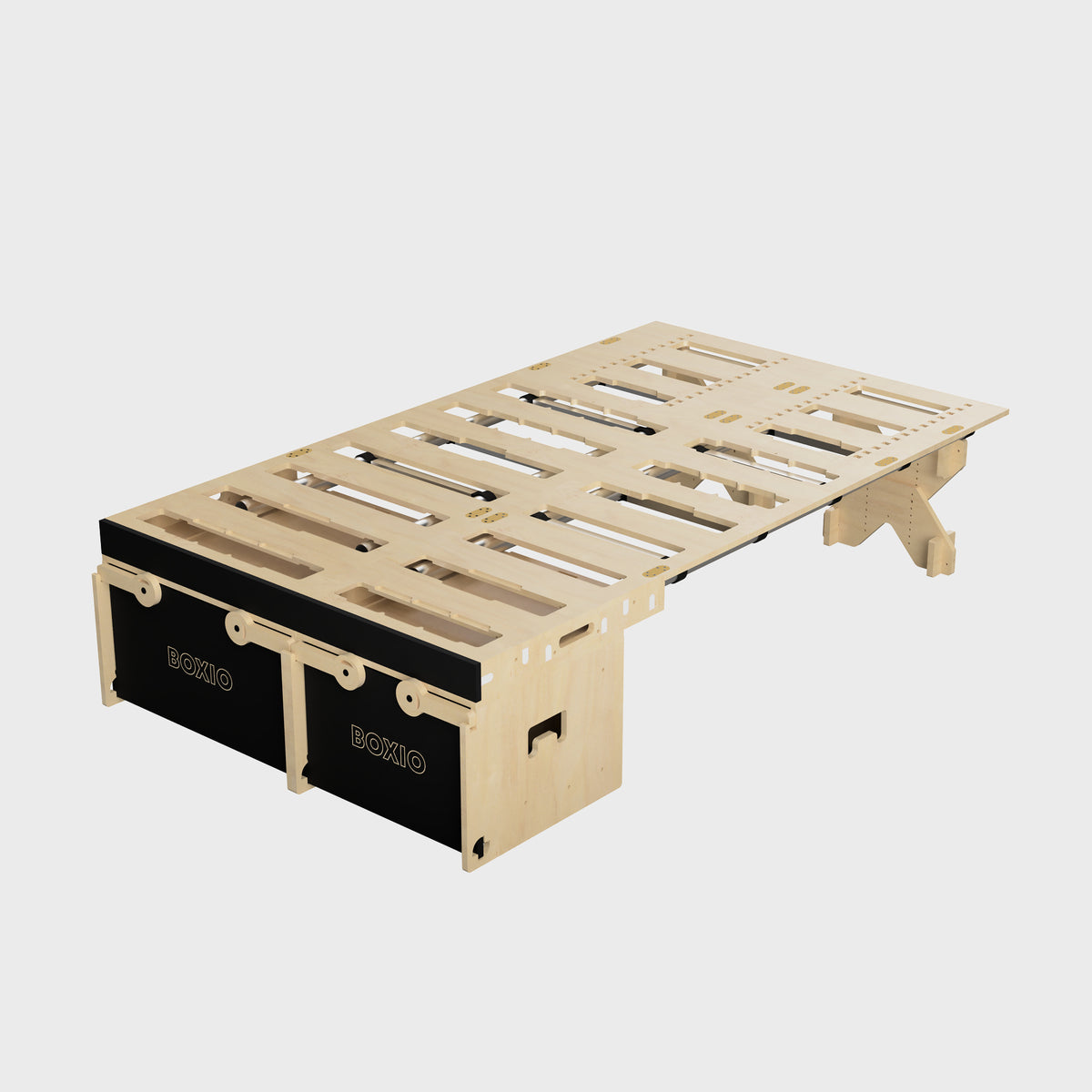 BOXIO RACK BOX + BED L I Modular camping box