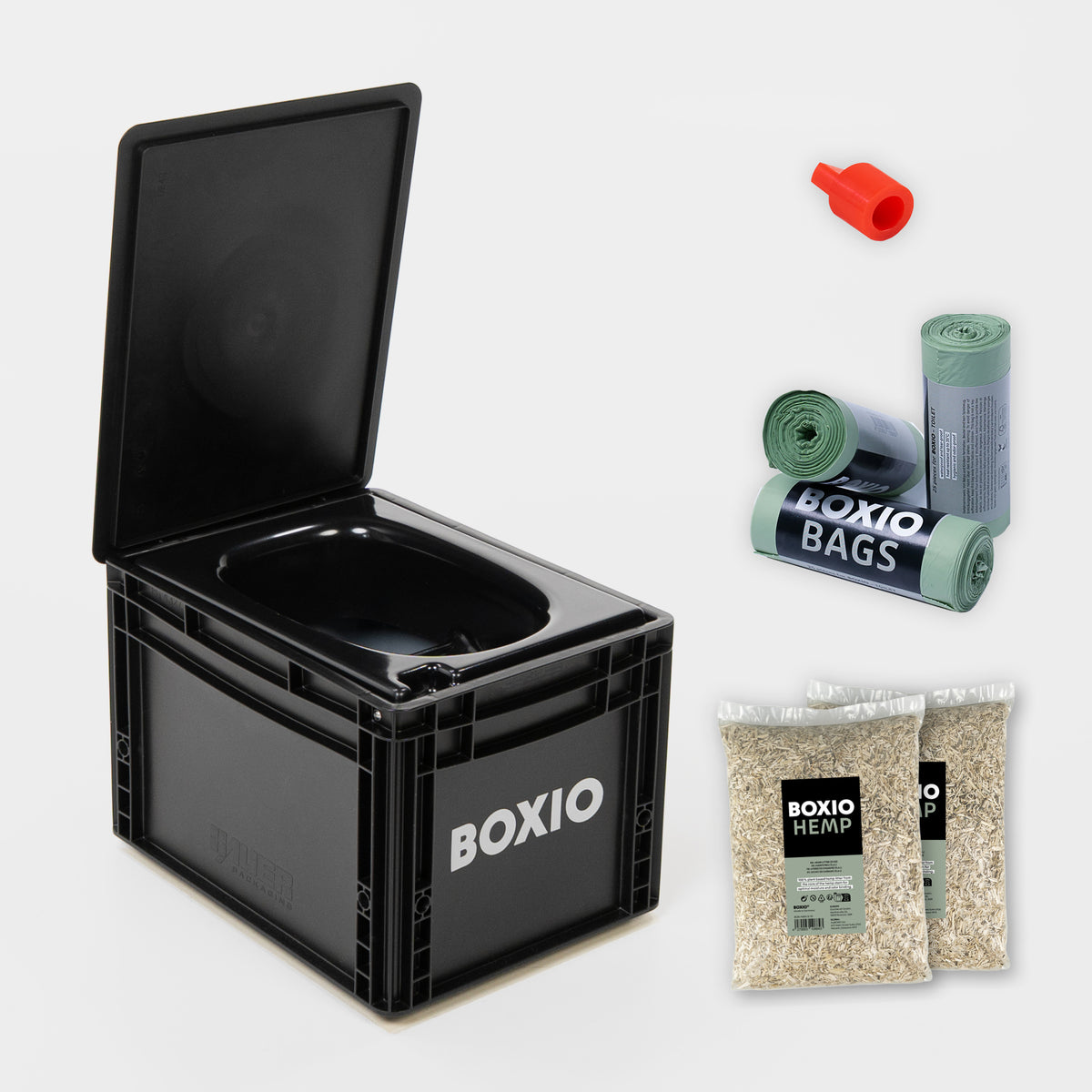 BOXIO - TOILET PLUS | Composting toilet with starter set