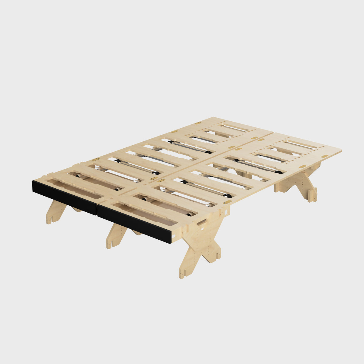 BOXIO RACK BED BUNDLE XL I Modular camping bed