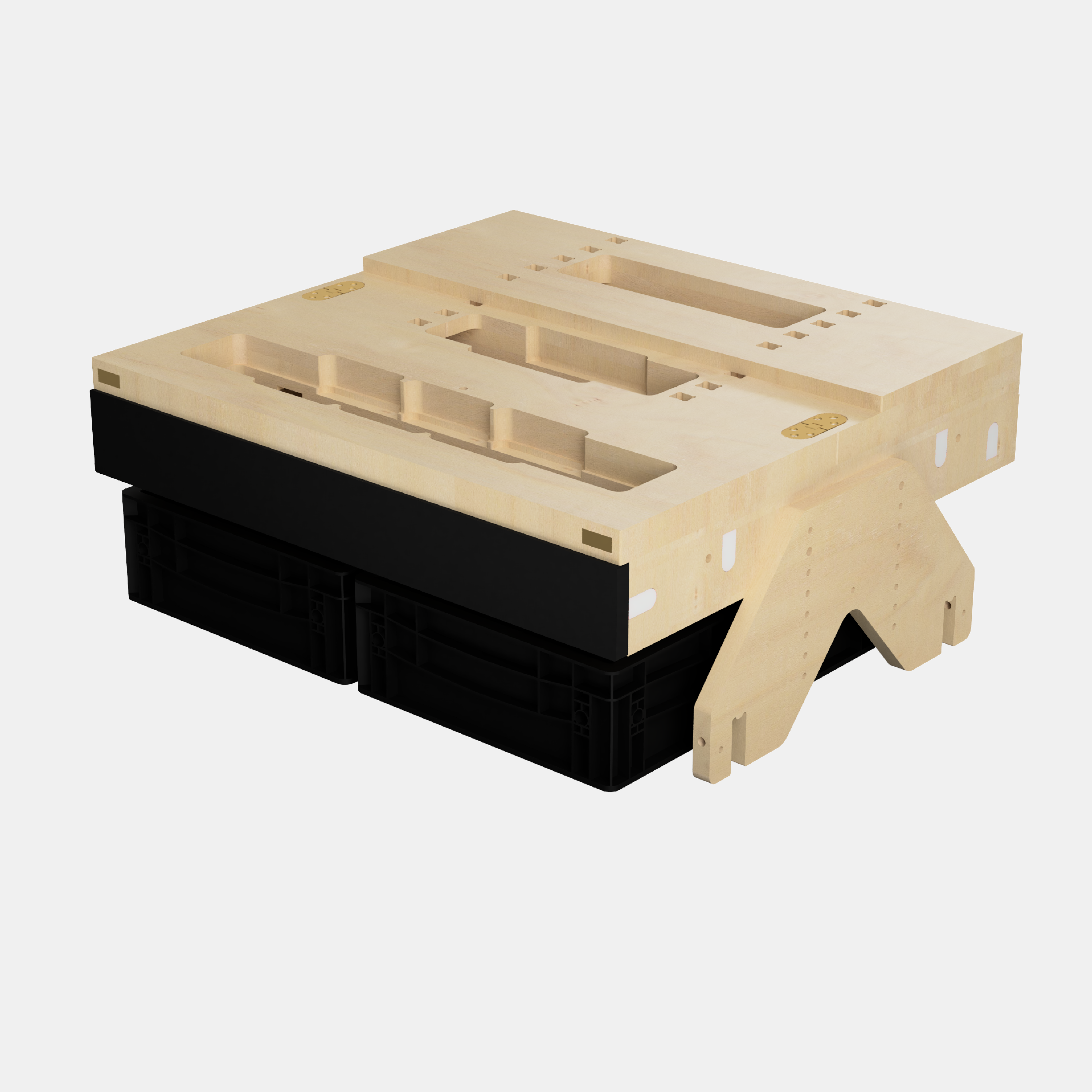 BOXIO RACK FOOT I Height-adjustable foot